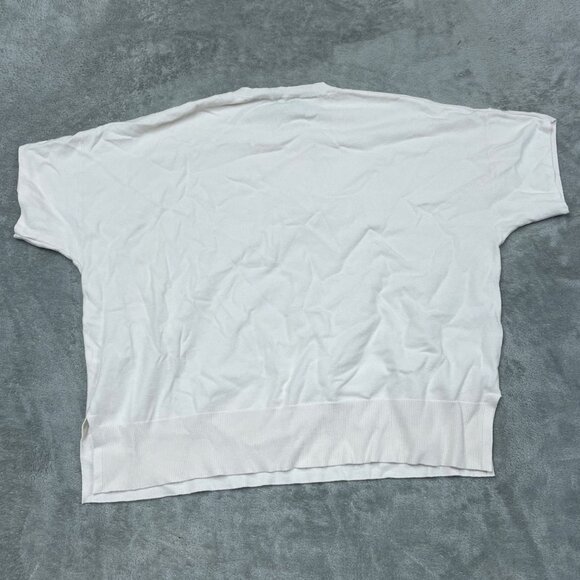 Splendid Womens Oversized Knit Top XS Ivory Viscose Blend New d0362 - Picture 7 of 8